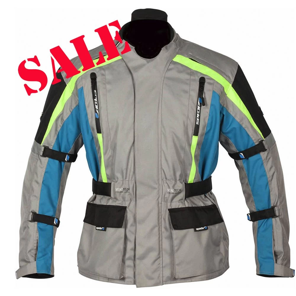 Spada Textile Jacket Turini Silver 1 Spada Textile Jacket Turini Silver