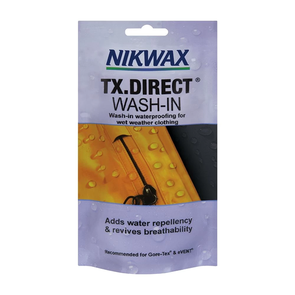 Nikwax T.X Direct Wash-In 100ml Pouch 1 Nikwax T.X Direct Wash-In 100ml Pouch