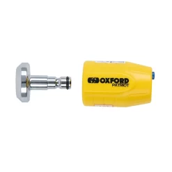 Oxford Patriot 14mm Pin Disc Lock Yellow 10 Oxford Patriot 14mm Pin Disc Lock Yellow -Motorcycle Equipment Store 5087868 of40 1 2