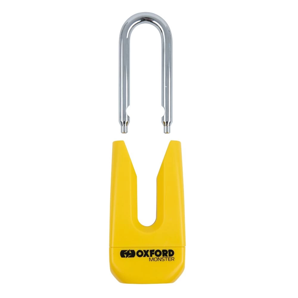 Oxford Monster 11mm Disc Lock Yellow 3 Oxford Monster 11mm Disc Lock Yellow - Image 3