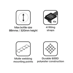 Oxford Motorcycle Motorbike Bottle Stash -Motorcycle Equipment Store 5506862 ox837 3 2