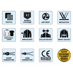 Spada Air Pro Seasons Ladies CE Approved Jacket - Black -Motorcycle Equipment Store air pro black specs