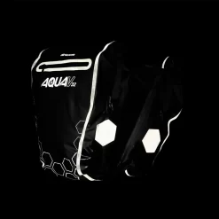 Oxford Aqua V 32 Double Pannier Bag Black -Motorcycle Equipment Store aqua v32 double pannier reflect