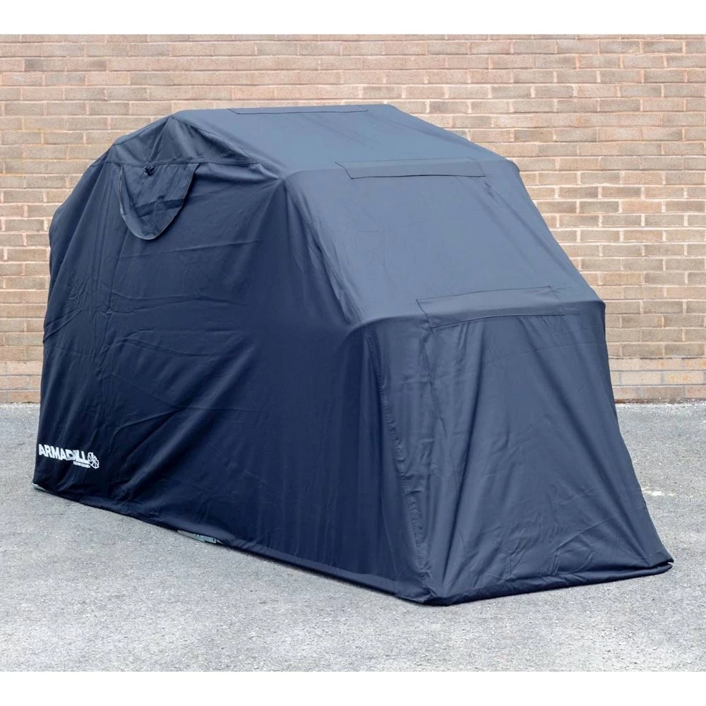 Armadillo Medium Motorcycle Garage Shelter - (283cm X 105cm X 155cm) 2 Armadillo Medium Motorcycle Garage Shelter - (283cm X 105cm X 155cm) - Image 2