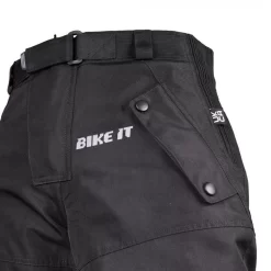 Bike It 'Triple Black' Ultimate Textile Adventure Waterproof Motorcycle Pants/Trousers 6 Bike It 'Triple Black' Ultimate Textile Adventure Waterproof Motorcycle Pants/Trousers -Motorcycle Equipment Store bike it all black pants.jpg feature