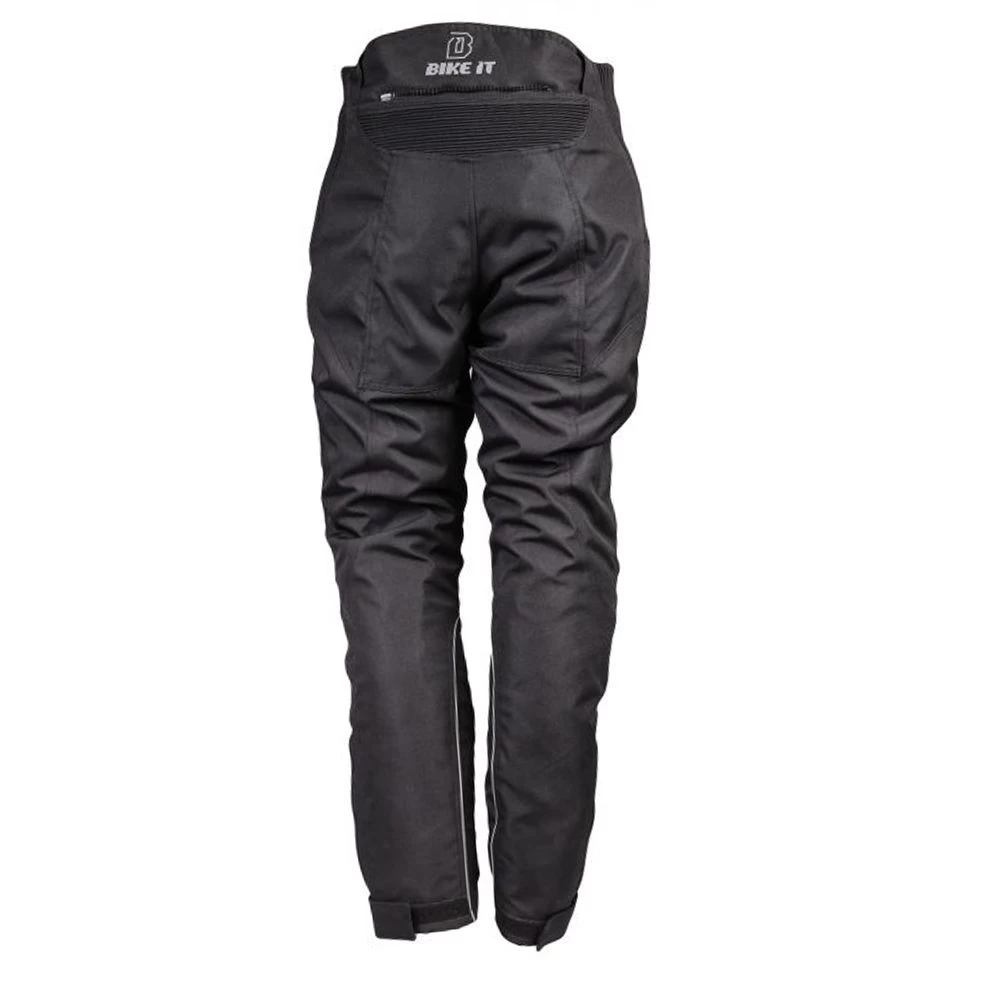Bike It 'Triple Black' Ultimate Textile Adventure Waterproof Motorcycle Pants/Trousers 2 Bike It 'Triple Black' Ultimate Textile Adventure Waterproof Motorcycle Pants/Trousers - Image 2