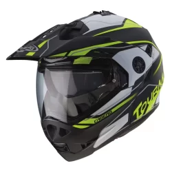 Caberg Tourmax Marathon Matt Black/Wht/Yell Flo