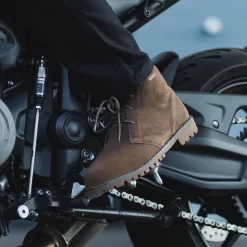 Oxford Desert Motorcycle Boot - Brown -Motorcycle Equipment Store desert boot brown wear