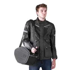 Givi EA101B Expandable Panniers -Motorcycle Equipment Store ea101b wearing