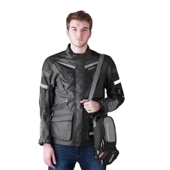 Givi EA106B Small Universal Tank Bag -Motorcycle Equipment Store ea106b wearing