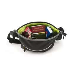 Givi EA125B Water Resistant Adjustable Waist Bag -Motorcycle Equipment Store ea125 open