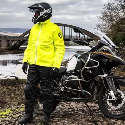 Scott Rain Pants Ergonomic Pro DP- Black 7 Scott Rain Pants Ergonomic Pro DP- Black -Motorcycle Equipment Store ergonomic yellow jacket wear 2