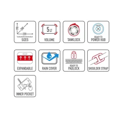 Givi MT505 Expandable Tanklock Bag -Motorcycle Equipment Store givi mt505 specs