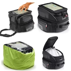 Givi XS306 Tanklock Expandable Bag 6 Givi XS306 Tanklock Expandable Bag -Motorcycle Equipment Store givi xs306 features