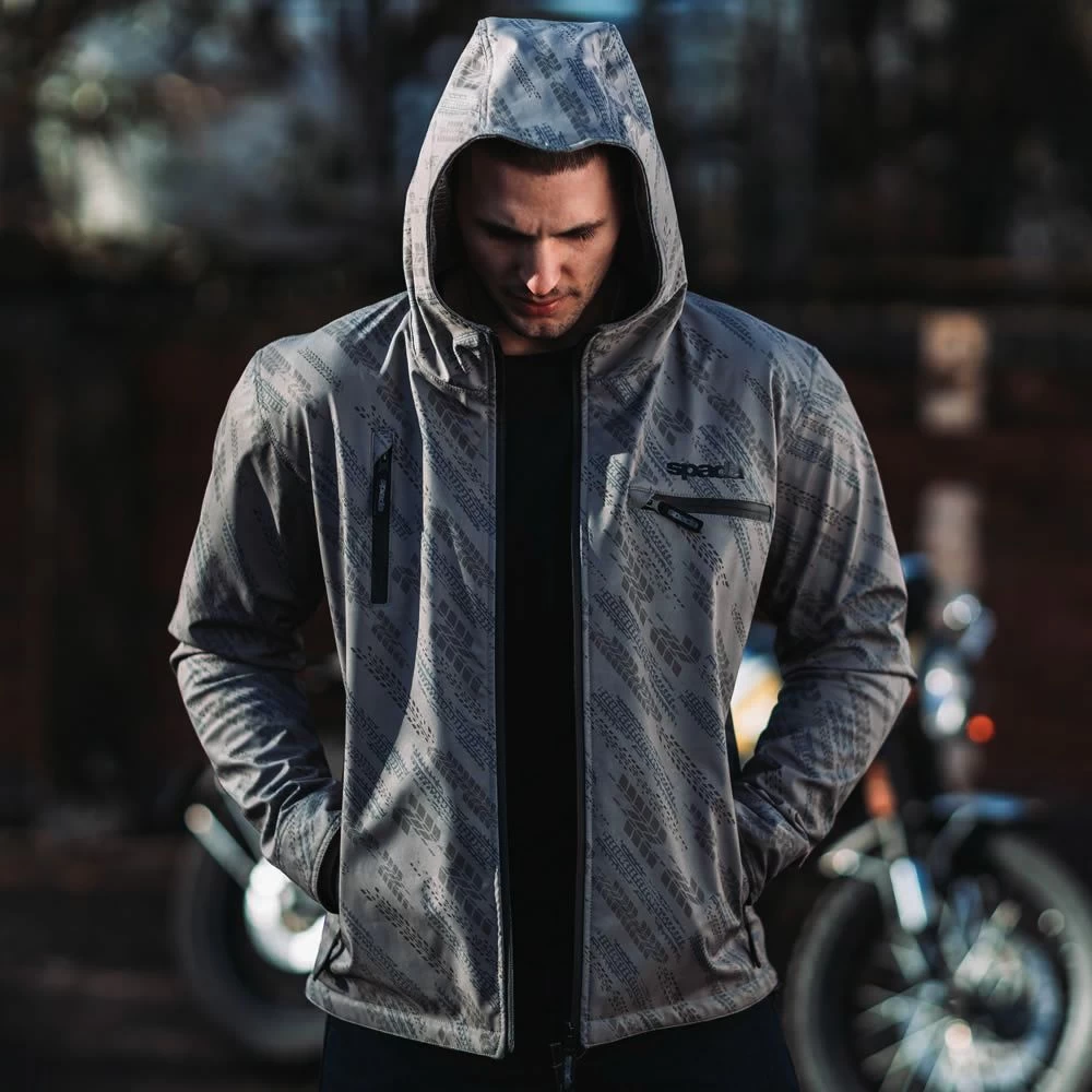 Spada Grid Soft Shell Jacket - Track Khaki 4 Spada Grid Soft Shell Jacket - Track Khaki - Image 4