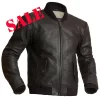Halvarssons Torsby Classic Leather Pilot Jacket CE - AA Rated - Size UK42