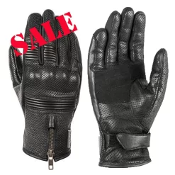 Hevik Iron Leather Summer Glove - Black