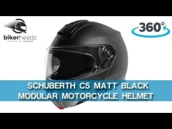 Schuberth C5 - Matt Black -Motorcycle Equipment Store hqdefault 16