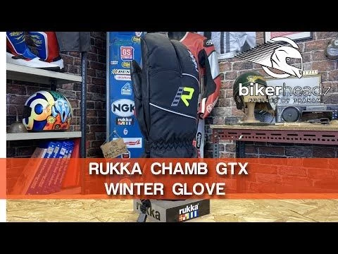 Rukka Chamb GTX 03 Finger Glove) Black 4 Rukka Chamb GTX 03 Finger Glove) Black - Image 4