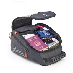 Kappa AH213 Tanklock Tank Bag -Motorcycle Equipment Store kappa ah213 tanklock bag open