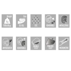 Kappa KV30 Enduro - Enduro Ride Gloss White/Red/Blue-XS 5 Kappa KV30 Enduro - Enduro Ride Gloss White/Red/Blue-XS -Motorcycle Equipment Store kappa kv30 enduro 2