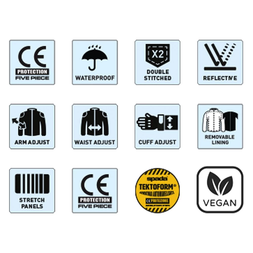 Spada Barn Q Ladies Textile Jacket - Black 4 Spada Barn Q Ladies Textile Jacket - Black - Image 4