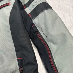 Lindstrands Ladies Liden Waterproof AA Rated Jacket Blk/Gry/Red Size 40 -Motorcycle Equipment Store lindstarnds liden feature 2