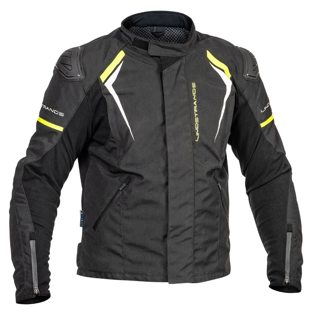 Lindstrands Sanvik Sporty AA Rated Waterproof Jacket - Blk/Fluo - UK42" 3 Lindstrands Sanvik Sporty AA Rated Waterproof Jacket - Blk/Fluo - UK42" - Image 3