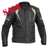 Lindstrands Sanvik Sporty AA Rated Waterproof Jacket - Blk/Fluo - UK42"