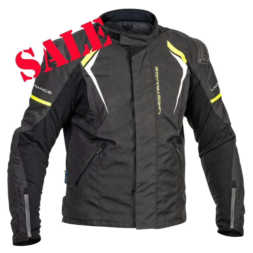 Lindstrands Sanvik Sporty AA Rated Waterproof Jacket - Blk/Fluo - UK42" 1 Lindstrands Sanvik Sporty AA Rated Waterproof Jacket - Blk/Fluo - UK42"