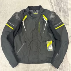 Lindstrands Sanvik Sporty AA Rated Waterproof Jacket - Blk/Fluo - UK42" 7 Lindstrands Sanvik Sporty AA Rated Waterproof Jacket - Blk/Fluo - UK42" -Motorcycle Equipment Store lindstarnds sandvik fluo shop