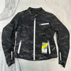 Lindstrands Fryken Camo Ladies Softshell A Rated Jacket - Size 40 -Motorcycle Equipment Store lindstrands friken camo shop