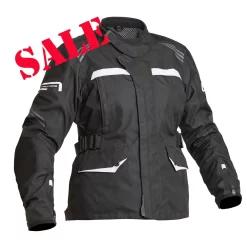 Lindstrands Granberg Ladies Laminated AA Rated Jacket - Blk/Wht - Size 40
