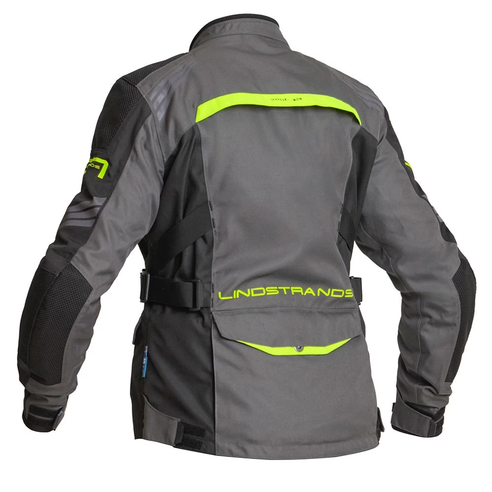Lindstrands Granberg Ladies Laminated AA Rated Jacket - Blk/Fluo - Size 40 2 Lindstrands Granberg Ladies Laminated AA Rated Jacket - Blk/Fluo - Size 40 - Image 2