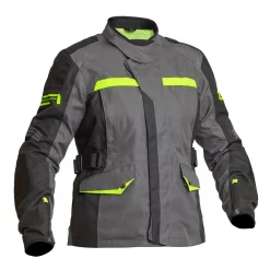 Lindstrands Granberg Ladies Laminated AA Rated Jacket - Blk/Fluo - Size 40 9 Lindstrands Granberg Ladies Laminated AA Rated Jacket - Blk/Fluo - Size 40 -Motorcycle Equipment Store lindstrands granberg flo front