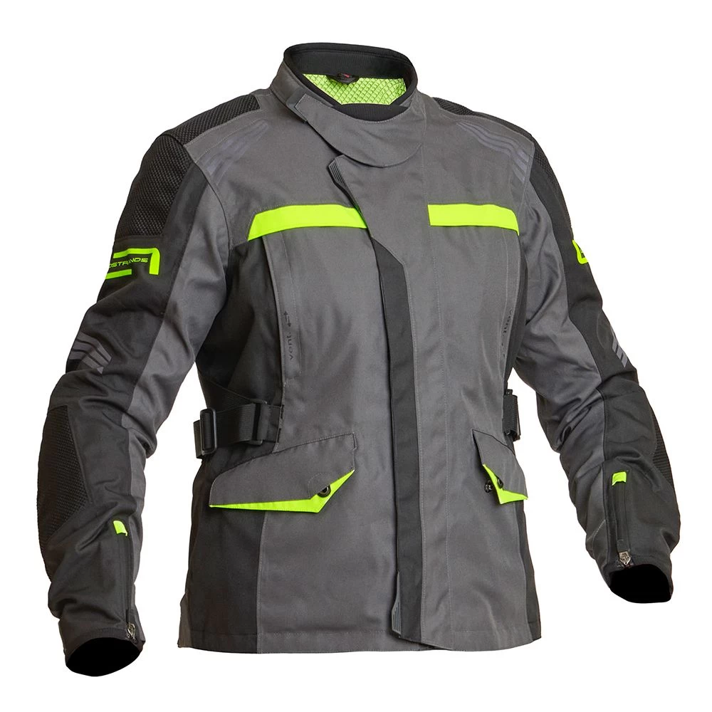 Lindstrands Granberg Ladies Laminated AA Rated Jacket - Blk/Fluo - Size 40 5 Lindstrands Granberg Ladies Laminated AA Rated Jacket - Blk/Fluo - Size 40 - Image 5