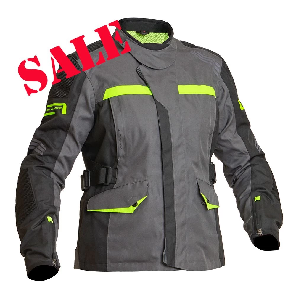 Lindstrands Granberg Ladies Laminated AA Rated Jacket - Blk/Fluo - Size 40 1 Lindstrands Granberg Ladies Laminated AA Rated Jacket - Blk/Fluo - Size 40
