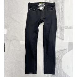 Lindstrands Lund Slim Fit A Rated Black Motorcycle Jeans - UK34 -Motorcycle Equipment Store lindstrands lund jean shop