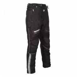 Spada Metro CE Approved Ladies Textile Trousers - Black -Motorcycle Equipment Store metro trouser black side 1 1