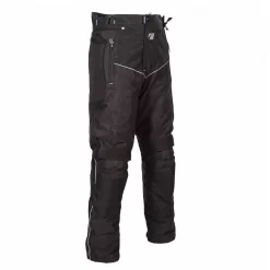 Spada Modena CE Approved Textile Trousers - Black -Motorcycle Equipment Store mondena pant side