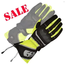 Oxford Montreal 1.0 Waterproof Glove - Black/Fluo
