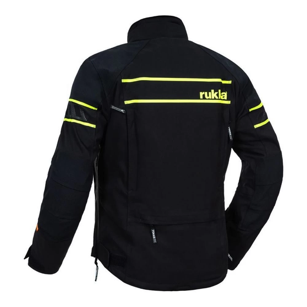 Rukka Nivala 2.0 Gore-Tex® Jacket - Black/Yellow 2 Rukka Nivala 2.0 Gore-Tex® Jacket - Black/Yellow - Image 2