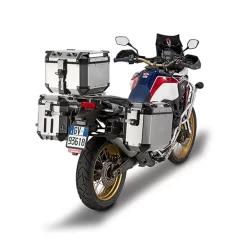 OBKN42A Trekker Outback Top Box 42ltr - Natural -Motorcycle Equipment Store obkn42a fitted