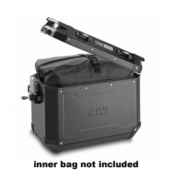 Givi OBKN48BL Trekker Outback 48 Black Line (Left Side) 7 Givi OBKN48BL Trekker Outback 48 Black Line (Left Side) -Motorcycle Equipment Store obkn48br hinge 1