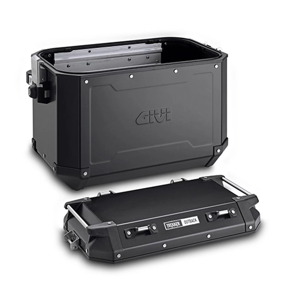 Givi OBKN48BL Trekker Outback 48 Black Line (Left Side) 2 Givi OBKN48BL Trekker Outback 48 Black Line (Left Side) - Image 2