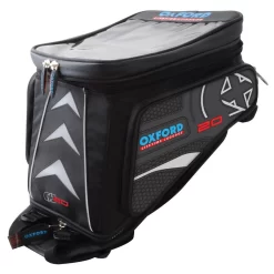 Oxford X20 Adventure Tank Bag - Black - Quick Release System