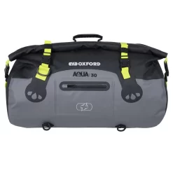 Oxford AQUA T-50 Roll Bag - Black/Grey/Fluo