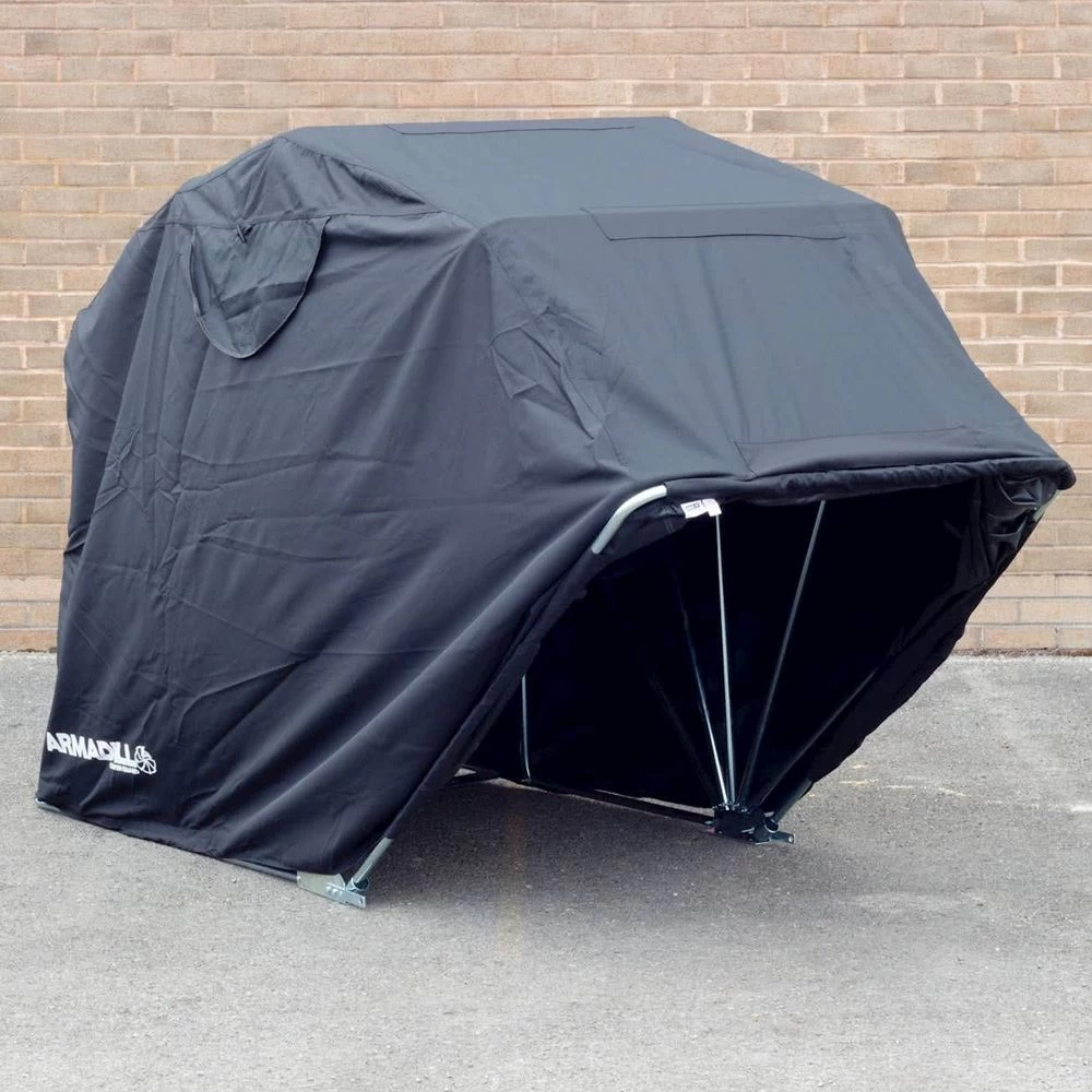 Armadillo Small Motorcycle Garage Shelter - (270cm X 105cm X 155cm) 3 Armadillo Small Motorcycle Garage Shelter - (270cm X 105cm X 155cm) - Image 3