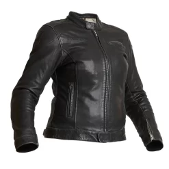 Halvarssons Ladies Orsa AA Rated Leather Jacket -Size 12 9 Halvarssons Ladies Orsa AA Rated Leather Jacket -Size 12 -Motorcycle Equipment Store orsa jkt front