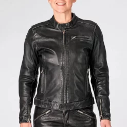 Halvarssons Ladies Orsa AA Rated Leather Jacket -Size 12 7 Halvarssons Ladies Orsa AA Rated Leather Jacket -Size 12 -Motorcycle Equipment Store orsa jkt wear